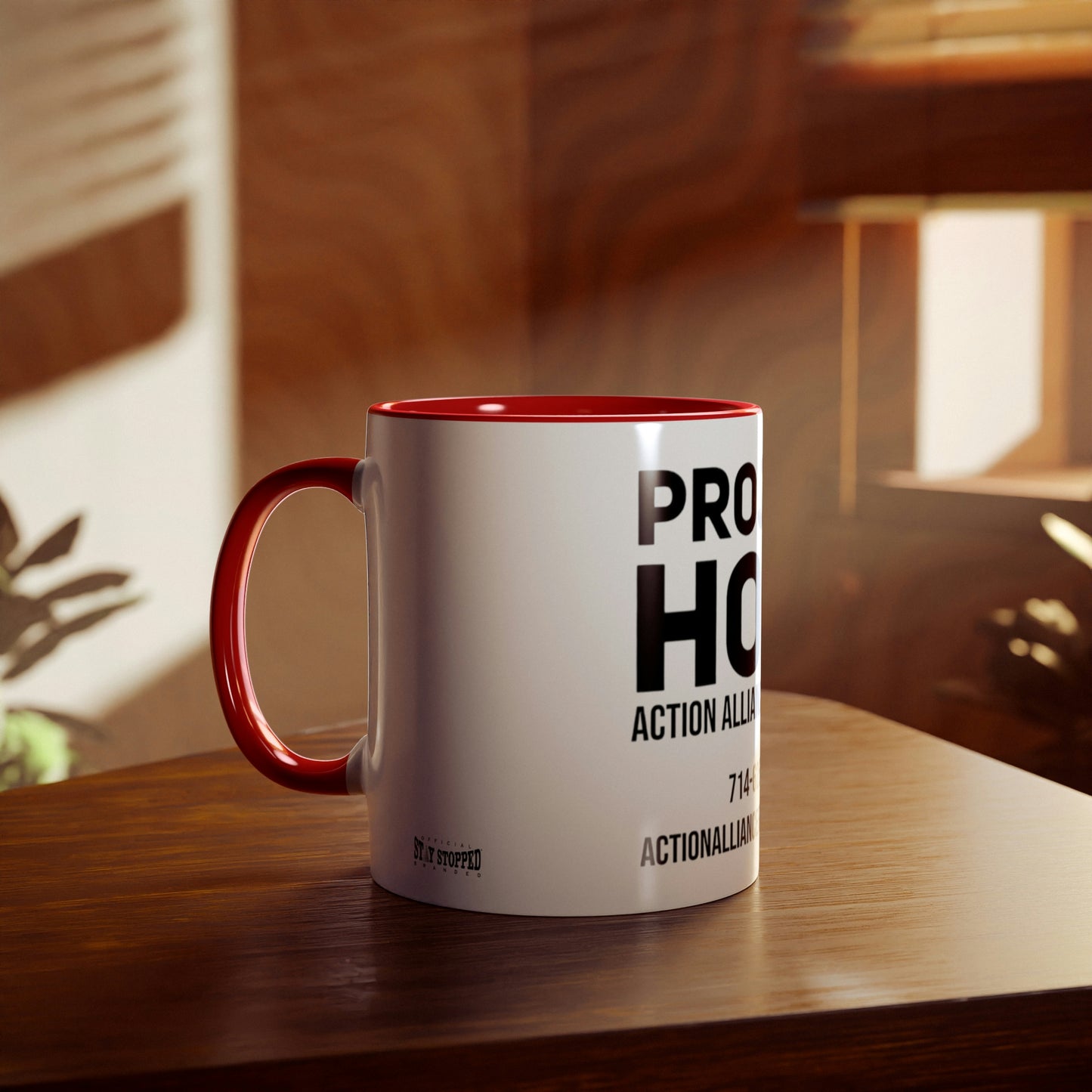 Action Alliance-Project Hope- Two-Tone Coffee Mugs, 11oz